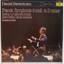 Vinil (lp) Franck:symphony In D Minor Daniel Barenboim
