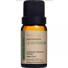 Oleo Essencial Lemongrass / Capim Limao 10ml Puro Via Aroma 