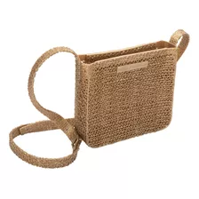 Cartera Campana Papel Shoulder Bag Oro Melissa