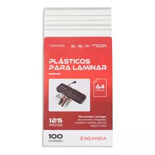 Plástico Para Plastificação Zaganza A4 211x298 0,05mm 200un