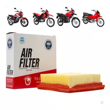 Filtro De Ar Honda Xre 190 Bros 150 160 Pop 100 Cg 125 150