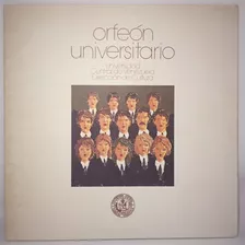 Disco Lp Vinilo Acetato Orfeón Universitario Ucv Año 1977