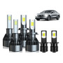 Kit De Focos Led H4 H3 Para Volkswagen Pointer 1999-2010 Volkswagen Pointer