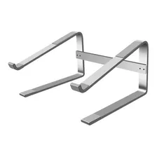 Soporte Horizontal Aluminio Alta Elevacion Notebook Macbook 