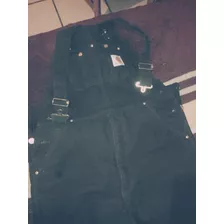 Overall Carhartt Negro Con Forro