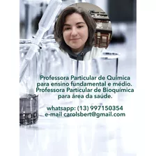 Aulas Particulares De Química E Bioquímica 