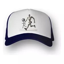 Gorra Robot Jugando Al Futbol Pelota Deporte M2