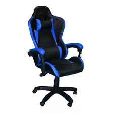 Silla Gamer Reclinable Ergonómica / Apoyo Lumbar Y Cabeza