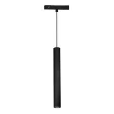 Luminária Pendente Led Magnético 6w 48v Preto 3000k 120cm