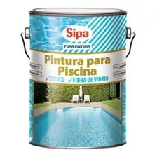 Galon Pintura Para Piscina De Hormigon Y Fibra Sipa Azul