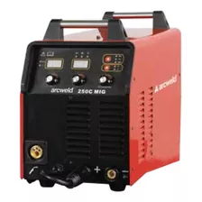 Soldadora Inverter Lincoln Electric Arcweld 250c Mig 50hz/60hz 220v - 230v - 240v