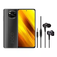 Celular Xiaomi Poco X3 Nfc 128gb Gris 6gb Ram + Mi In-ear Color Shadow Gray