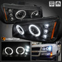 Faros Led Ahumado Chevrolet Silverado 1500 Hybrid 2011 6.0l