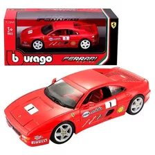 Ferrari F355 Challenge Carreras 1 Burago 1/24 Nuevo Oferta