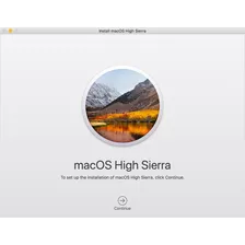 Sistema Operativo Mac Os High Sierra 
