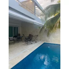 Villa Duplex En Playa Nueva Romana De 3 Habitaciones Amueblada Proyecto Exclusivo Cerrado Con Playa