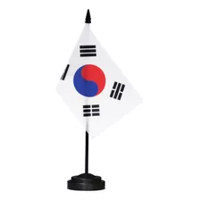 Bandera De Escritorio Anley 30 Cm De Altura - Korea