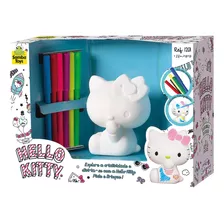 Boneca Para Pintura Hello Kitty 1201 Branco Samba Toys