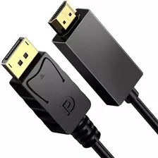 Cabo Displayport Hdmi Adaptador Dp Conversor Macho Full Hd