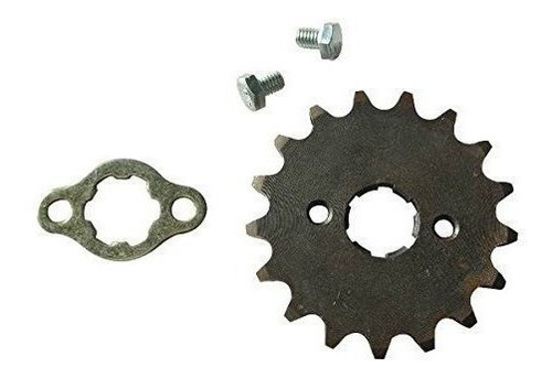 Foto de Jrl 420 17t 20mm Drive Front Counter Sprocket Fit Para Atv P