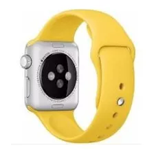 Pulseira Compatível Relógio Apple Watch- 38mm/40mm - Amarela