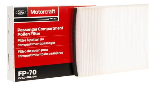 Foto de Motorcraft Filtro Polen Para Compartimiento Pasajeros Ford E