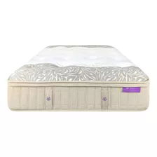 Colchón Magnus Sovereing Para Cama Individual Color Beige