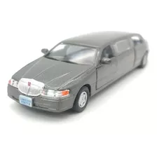 Carrinho Miniatura Limousine C/fricçao 13cm 