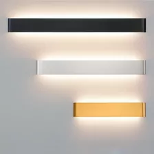 Luminária Arandela Led Dourado Moderna Para Parede Interna Bivolt