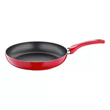 Sartén Papilla, Antiadherente Aluminio Teflón, 26cm - Cocina Color Rojo