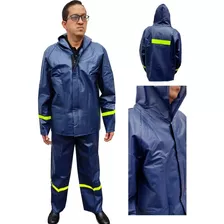 Impermeable Motociclista Cal18 Lluvia 100% Garantizado