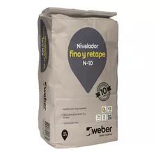 Mortero Nivelador De Piso Fino Y Retape 25kg Weber-solcrom