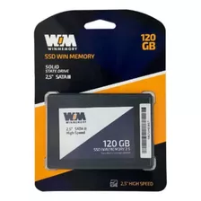 Disco Solido Ssd 120gb 520/500 Mbps Sata Iii 2,5 Win Memory