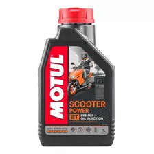 Aceite Motul Scooter Power 2t 100% Sintetico 