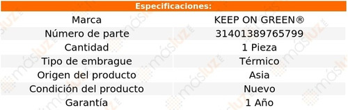 Embrague Del Ventilador Trmico 240sx 2.4l 4 Cil 90/98 Foto 6