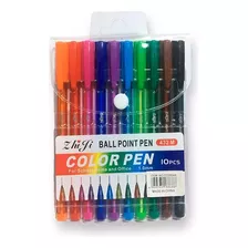 Birome X10 Colores Surtidos - Lapicera Color Pen