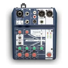 Consola Soundcraft Notepad 5 Mezclador Interfaz Grabación