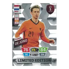 Card Adrenalyn Xl Frenkie De Jong Limited Edition Copa 2022