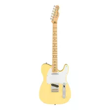 Guitarra Eléctrica Fender American Performer Telecaster De Aliso Vintage White Uretano Brillante Con Diapasón De Arce