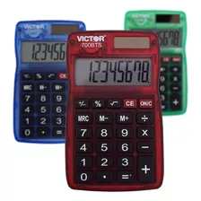 Victor 700bts - Calculadora De Bolsillo De 8 Dgitos En Vario