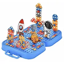 Juguete Puzzles 2d 3d Taladro 461 Pzas Interactivo