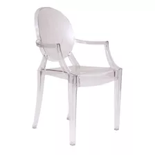 Kit 4 Cadeiras Ghost Cristal Transparente Adulto Vogel360