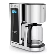 Russell Hobbs Cafetera Glass Series De 8 Tazas, Negro Y Acer