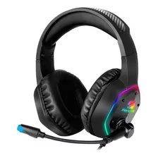 Headset Gamer Fortrek P2 Usb Rgb Blackfire Preto