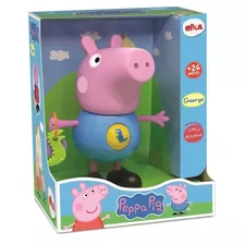 Brinquedo Infantil George Pig Elka C/ Atividades Peppa Pig.