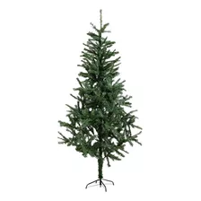 Arbol De Navidad 1.5 M Blanco Verde Arbolito Pino Navideño Color Verde 12004ver