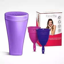 Copa Menstrual + Esterilizador Fleurity Tipo 2