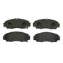 Set-4 Balatas Traseras Honda Accord 3.5l V6 08/14 Brembo