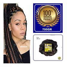  Jumbo Kanekalon Boxbraids Ser Mulher 700gr +anel Dread