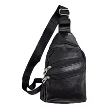 Bolsa Transversal De Couro Pochete Peitoral Shoulder Bag